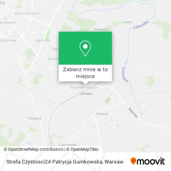 Mapa Strefa Czystosci24 Patrycja Gumkowska