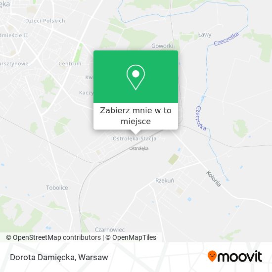 Mapa Dorota Damięcka