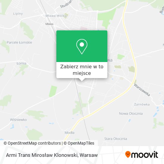 Mapa Armi Trans Mirosław Klonowski