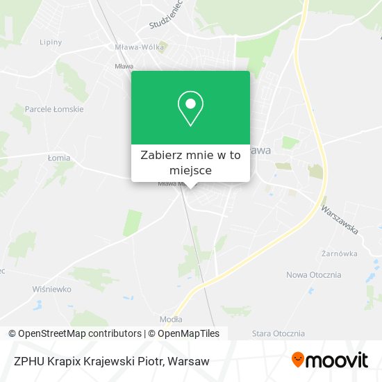 Mapa ZPHU Krapix Krajewski Piotr