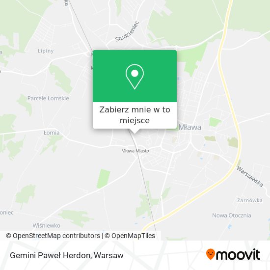 Mapa Gemini Paweł Herdon