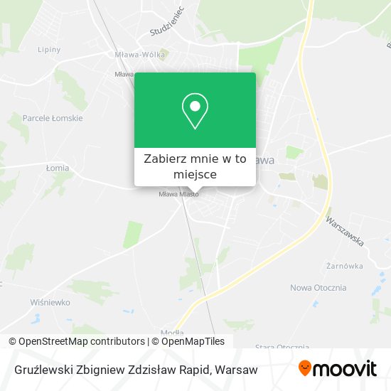 Mapa Gruźlewski Zbigniew Zdzisław Rapid