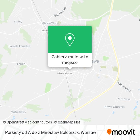 Mapa Parkiety od A do z Mirosław Balcerzak