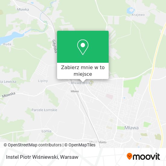 Mapa Instel Piotr Wiśniewski