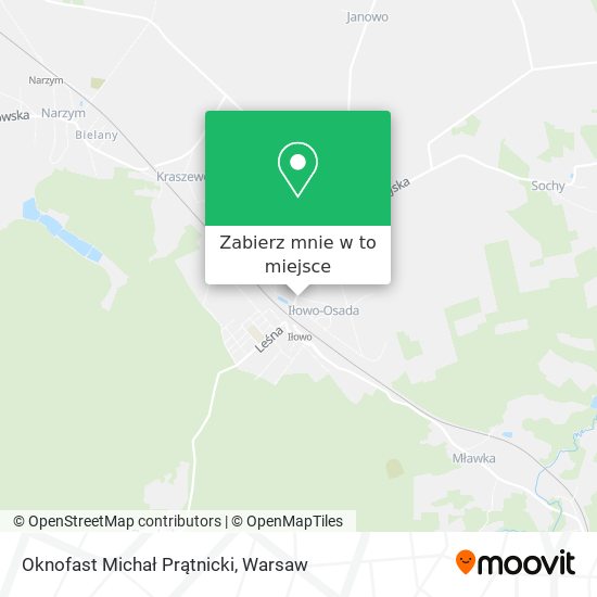 Mapa Oknofast Michał Prątnicki