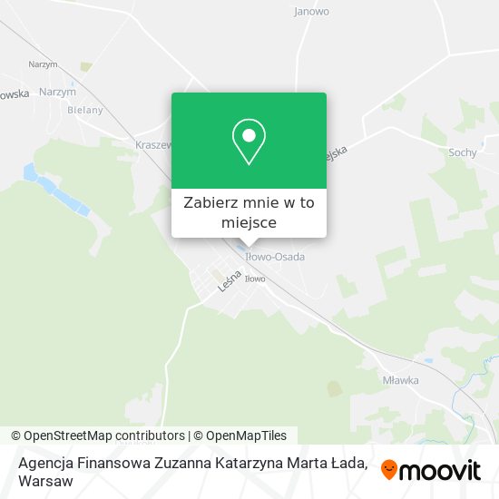 Mapa Agencja Finansowa Zuzanna Katarzyna Marta Łada