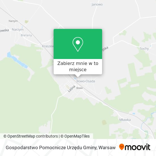 Mapa Gospodarstwo Pomocnicze Urzędu Gminy