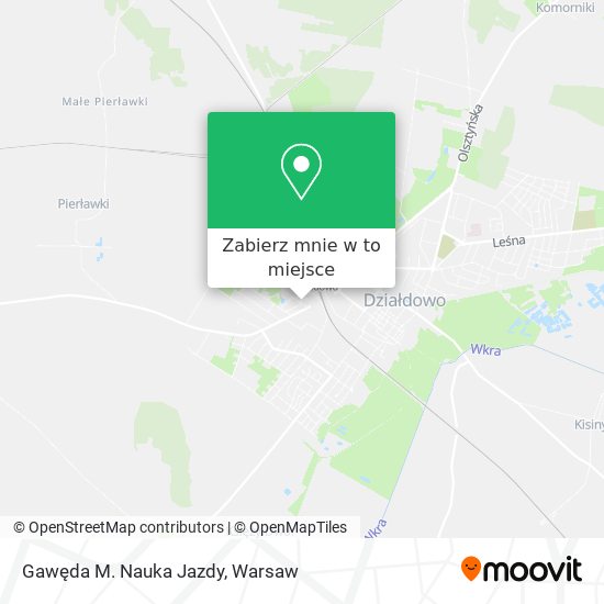 Mapa Gawęda M. Nauka Jazdy