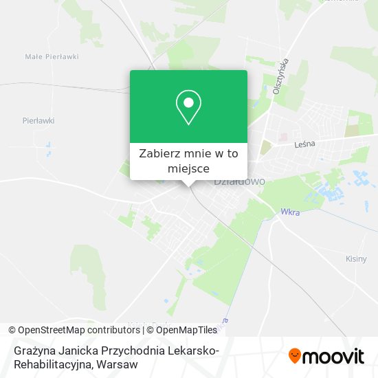 Mapa Grażyna Janicka Przychodnia Lekarsko-Rehabilitacyjna