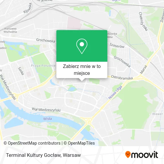 Mapa Terminal Kultury Gocław