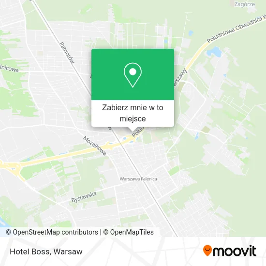 Mapa Hotel Boss