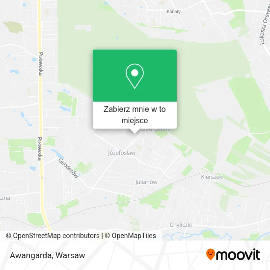 Mapa Awangarda