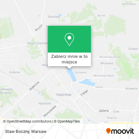 Mapa Staw Boczny