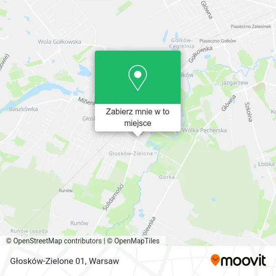 Mapa Głosków-Zielone 01