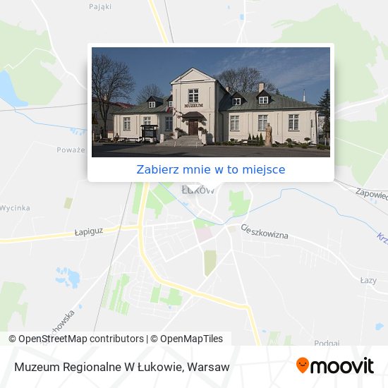 Mapa Muzeum Regionalne W Łukowie