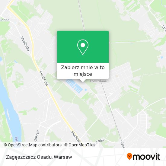 Mapa Zagęszczacz Osadu