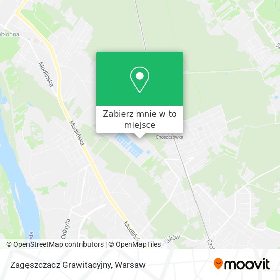 Mapa Zagęszczacz Grawitacyjny