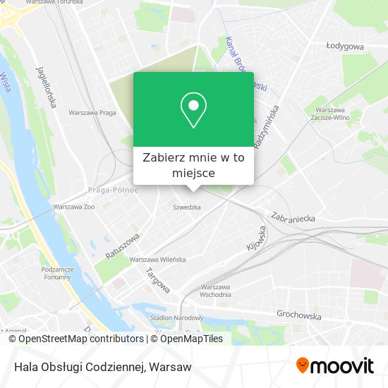 Mapa Hala Obsługi Codziennej