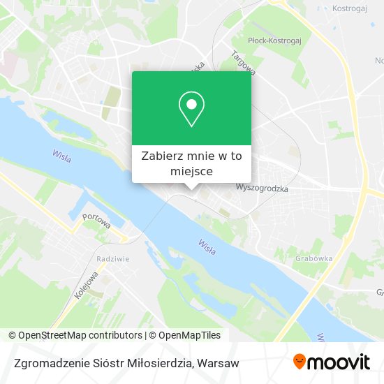 Mapa Zgromadzenie Sióstr Miłosierdzia