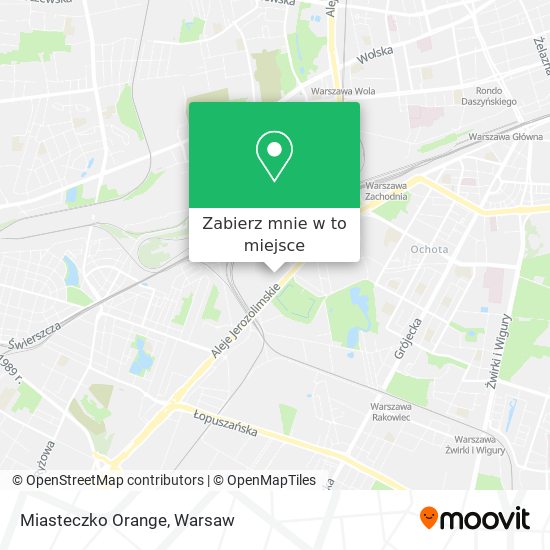 Mapa Miasteczko Orange