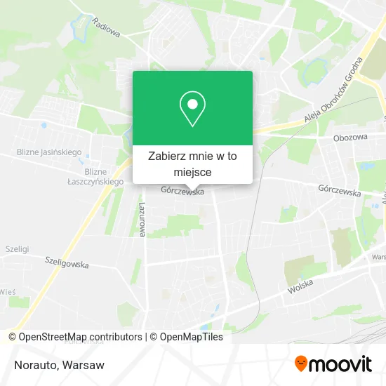 Mapa Norauto