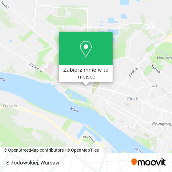 Mapa Skłodowskiej