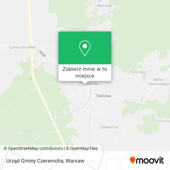 Mapa Urząd Gminy Czeremcha