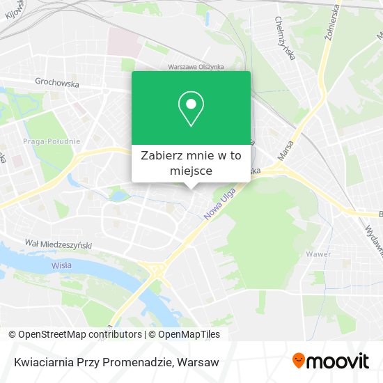 Mapa Kwiaciarnia Przy Promenadzie