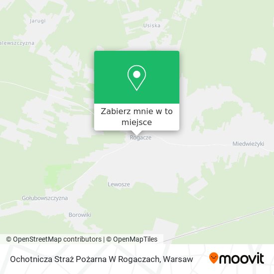 Mapa Ochotnicza Straż Pożarna W Rogaczach