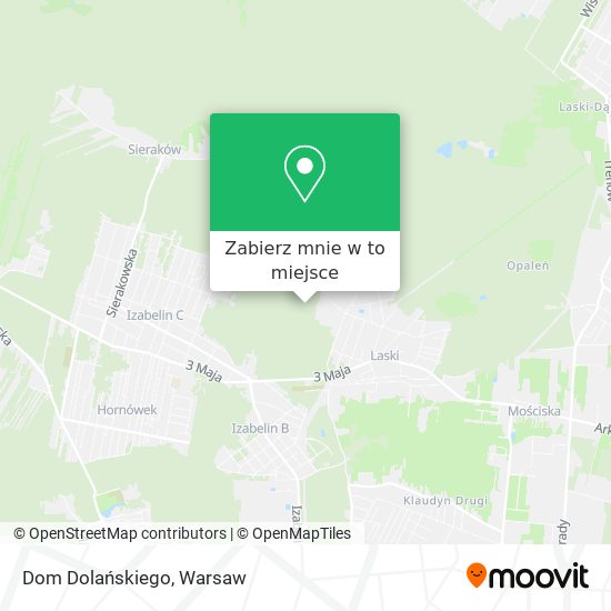 Mapa Dom Dolańskiego