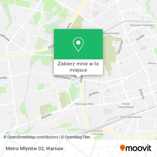 Mapa Metro Młynów 02