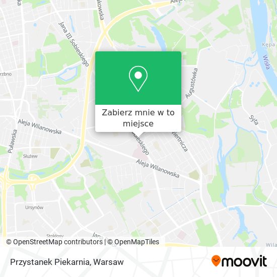 Mapa Przystanek Piekarnia