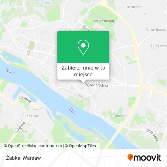 Mapa Żabka