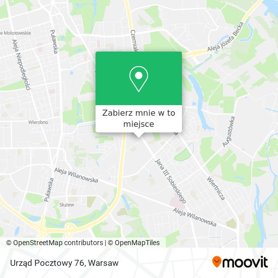 Mapa Urząd Pocztowy 76