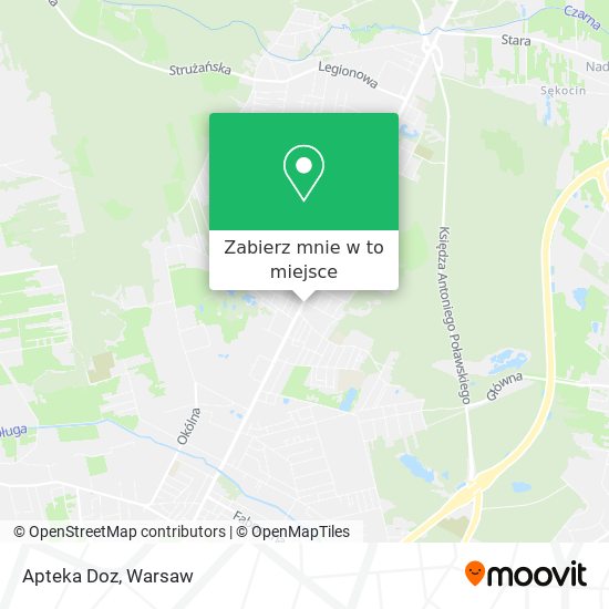 Mapa Apteka Doz