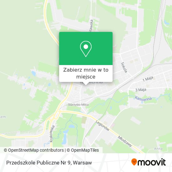 Mapa Przedszkole Publiczne Nr 9