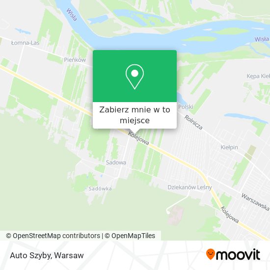 Mapa Auto Szyby