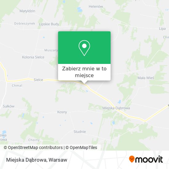 Mapa Miejska Dąbrowa