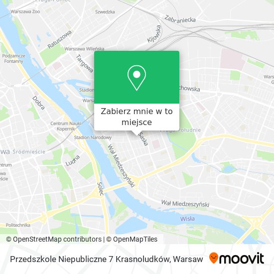 Mapa Przedszkole Niepubliczne 7 Krasnoludków