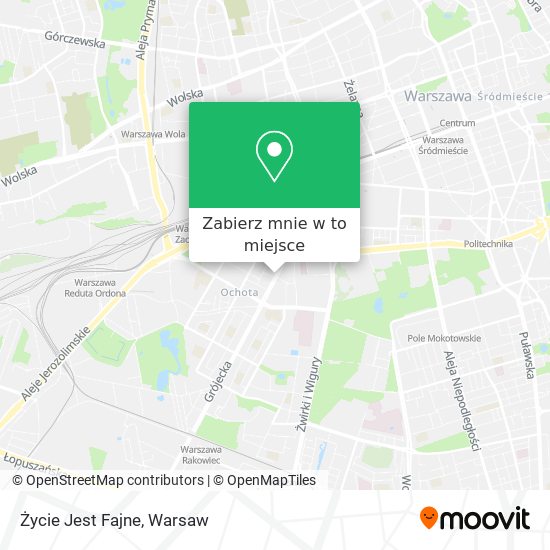 Mapa Życie Jest Fajne