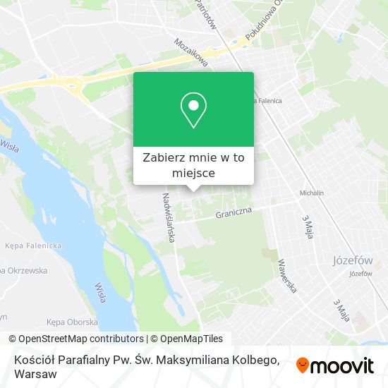 Mapa Kościół Parafialny Pw. Św. Maksymiliana Kolbego