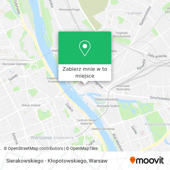 Mapa Sierakowskiego - Kłopotowskiego