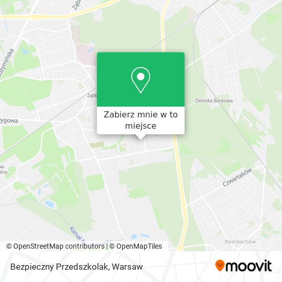 Mapa Bezpieczny Przedszkolak