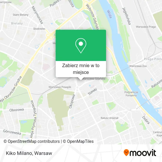 Mapa Kiko Milano