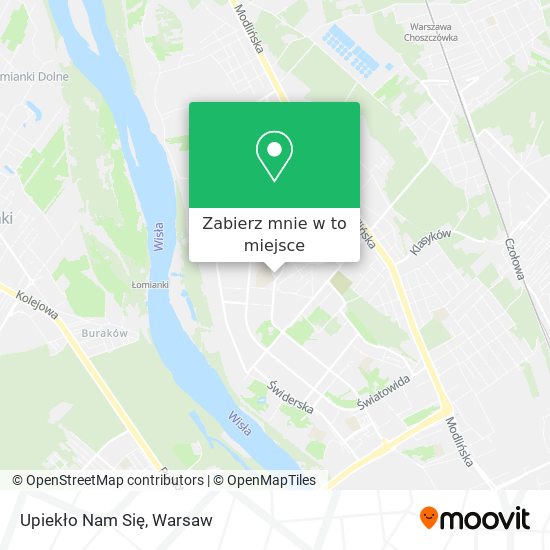 Mapa Upiekło Nam Się