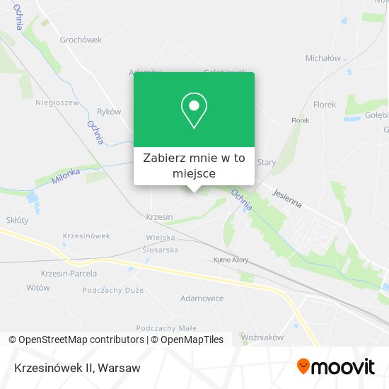 Mapa Krzesinówek II