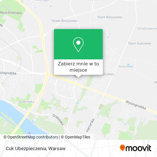 Mapa Cuk Ubezpieczenia