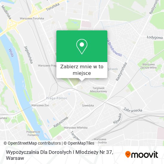 Mapa Wypożyczalnia Dla Dorosłych I Młodzieży Nr 37