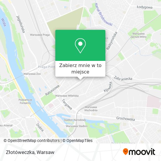 Mapa Złotóweczka