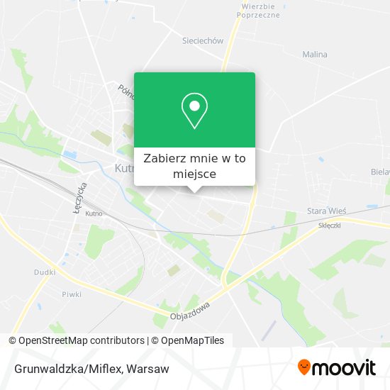 Mapa Grunwaldzka/Miflex